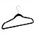 CONJUNTO 5 CABIDES DE PLASTICO AVELUDADO PRETO - LYOR - Imagem 4