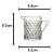 LEITEIRA DE CRISTAL DE CHUMBO DELI DIAMOND 340ML - LYOR - Imagem 4
