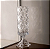 VASO DE CRISTAL COM PÉ DELI DIAMOND 41X12CM - LYOR - Imagem 2