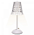 LUMINÁRIA PRATA DE MESA DE LED 3 TONS USB LEUMINA 30X12CM - WOLFF - Imagem 4