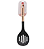 ESPÁTULA GRANDE VAZADA DE NYLON COM CABO DE AÇO INOX ROSÊ GOLD 35X11CM- CLINK - Imagem 1