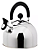 CHALEIRA DE AÇO INOX COM APITO CABO NYLON 2,5L - CLINK - Imagem 1