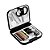 KIT PARA COSTURA COM CASE EM PLASTICO PRETO 6,5CM - LYOR - Imagem 1