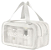 NECESSAIRE IMPERMEÁVEL TRANSPARENTE COM ALÇA WASHBAG 27X15X17CM - Imagem 2