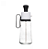 GALHETEIRO 2 EM 1 DE VIDRO COM PINCEL MEDIDOR EM SILICONE 550ML - WOLFF - Imagem 1