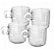 KIT COM 4 XÍCARAS DE VIDRO FRANKFURT 220ML - WOLFF - Imagem 2