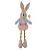 BONECO SENTADO COELHA 43CM - FLORARTE - Imagem 1
