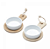 KIT COM 2 PETISQUEIRAS DE CERÂMICA COM BANDEJA DE BAMBU 16X10CM - LYOR - Imagem 2