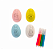 KIT 4 OVOS DE PÁSCOA 6CM PARA COLORIR KIT PÁSCOA COM CANETINHAS - MULTIART - Imagem 2
