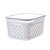 POTE HERMETICO COM  CESTO ESCORREDOR BRANCO 1,6L - LYOR - Imagem 1