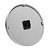 RELOGIO DE PAREDE DE PLASTICO PRETO 30,5CM X 30,5CM  - LYOR - Imagem 4