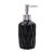 CONJUNTO 2 PECAS PARA BANHEIRO DE CERAMICA DIAMOND PRETO - LYOR - Imagem 3