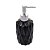CONJUNTO 2 PECAS PARA BANHEIRO DE CERAMICA DIAMOND PRETO - LYOR - Imagem 4