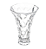 VASO DE VIDRO DIAMOND 20X13CM - LYOR - Imagem 1