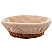 CESTA REDONDA DE RATTAN COM FORRO DE TECIDO 21CM - LYOR - Imagem 2