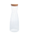 GARRAFA DE VIDRO COM TAMPA DE CORTIÇA CLASSIC 1,6L - LYOR - Imagem 1