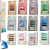 KIT COM 6 BLOQUINHOS DE MARCADORES ADESIVOS POST IT PARA ANOTAÇÕES PASTEL NEON - INTERPONTE - Imagem 1