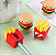 APONTADOR ESCOLAR DIVERTIDO FAST FOOD - UNIDADE - INTERPONTE - Imagem 1