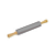 ROLO DE MASSA DE SILICONE COM CABO DE MADEIRA CINZA 42CM - WELLMIX - Imagem 1
