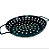 ASSADEIRA CHURRASQUEIRA GRILL REDONDO DE METAL 30X24CM - CLINK - Imagem 2