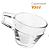 KIT COM 3 XÍCARAS DE VIDRO 90ML - WINCYT - Imagem 2