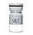 SALEIRO DE VIDRO COM TAMPA DE METAL BRANCO 120ML - LYOR - Imagem 2