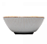 BOWL DE CERAMICA LINEAR CINZA 16CM X 7CM -= LYOR - Imagem 2
