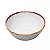 BOWL DE CERAMICA LINEAR CINZA 16CM X 7CM -= LYOR - Imagem 1