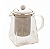 CHALEIRA DE VIDRO BOROSSILICATO 550ML - LYOR - Imagem 1