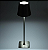 LUMINÁRIA DE MESA ELEGANCE 38CM 3 TONS USB PRATA - LYOR - Imagem 2