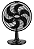 VENTILADOR OSC MESA PRETO 30CM 55W TURBO VENTIMAIS - Imagem 1