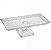 TRAVESSA DE CRISTAL DE CHUMBO COM PÉ LYS 34X17X11CM - WOLFF - Imagem 2