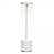 LUMINÁRIA DE MESA LED 3 TONS USB COSMOS 35X8CM BRANCO - WOLFF - Imagem 1
