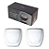 KIT COM 2 COPOS DE VIDRO PAREDE DUPLA 250ML - FLASHGOODS - Imagem 2
