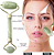 MASSAGEADOR FACIAL EM ROLINHO + PLACA GUA SHA ANTI RUGAS PEDRA JADE - C3B - Imagem 5