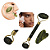 MASSAGEADOR FACIAL EM ROLINHO + PLACA GUA SHA ANTI RUGAS PEDRA JADE - C3B - Imagem 2