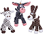 BRINQUEDO DE PELÚCIA PET ANIMAIS SORTIDO 20X6X12CM - C3B - Imagem 4