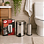 KIT LIXEIRA DE AÇO INOX 5 LITROS E ESCOVA SANITÁRIA - CLINK - Imagem 1