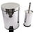 KIT LIXEIRA DE AÇO INOX 5 LITROS E ESCOVA SANITÁRIA - CLINK - Imagem 2