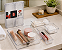KIT COM 4 ORGANIZADORES MULTIUSO PARA GAVETAS CLOSET - CLINK - Imagem 1