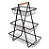 FRUTEIRA ORGANIZADORA 3 ANDARES DE METAL 49X40X18CM - CLINK - Imagem 2