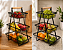 FRUTEIRA ORGANIZADORA 3 ANDARES DE METAL 49X40X18CM - CLINK - Imagem 1