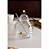 AÇUCAREIRO DE VIDRO BOROSSILICATO COM COLHER E TAMPA LOVELY BEE 500ML - LYOR - Imagem 1
