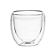 KIT COM 2 COPOS DE CAFÉ DUPLA PAREDE DE VIDRO GOMOS 80ML - WOLFF - Imagem 2