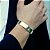 Bracelete Pulseira Feminina de Prata 950k - Modelo 15mm de Largura - Imagem 3