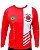 Camisa manga longa Guarda Vida Civil Life Guard Resgate Vermelha UV35+ Dry FIt - Imagem 1