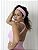 Faixa de cabelo Fitness Rosa Blush - Imagem 3
