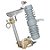 CHAVE FUSIVEL PORCELANA 15KV 100A 10KA DELMAR-HUBBELL - Imagem 2