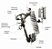CHAVE FUSIVEL PORCELANA 15KV 100A 10KA DELMAR-HUBBELL - Imagem 4