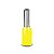 TERMINAL TUBULAR LONGO 25MM AMARELO CT3613L - Imagem 1